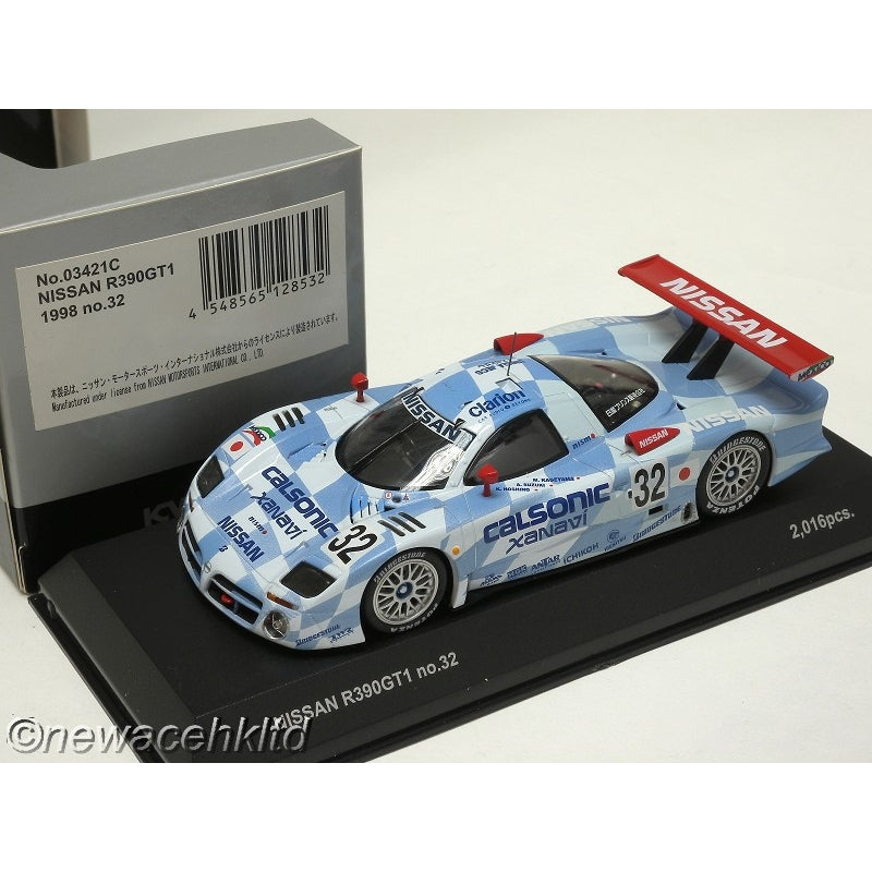 1/43 Kyosho Nissan R390GT1 #32 (1998) [03421C]