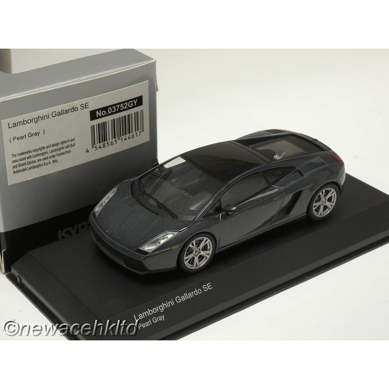 1/43 Kyosho Lamborghini Gallardo SE - Pearl Gray [03752GY]