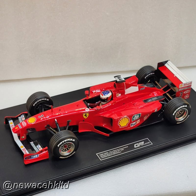 Ferrari F399 (1999) Nr.3 Michael Schumacher Brazilian GP 1999 with Driver # GP Replicas 1/12 #GP1226CWD