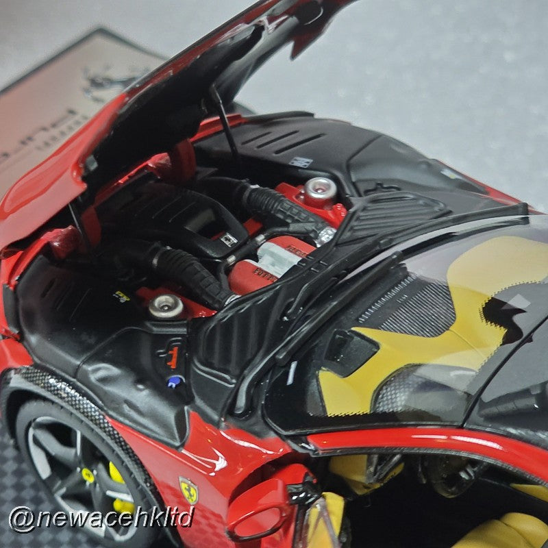 Ferrari Purosangue - Panoramic roof Rosso Corsa # BBR MODEL 1/43 #HE43002B