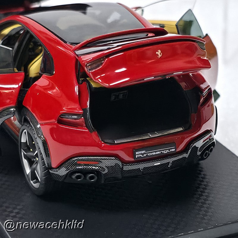 Ferrari Purosangue - Panoramic roof Rosso Corsa # BBR MODEL 1/43 #HE43002B