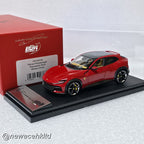 Ferrari Purosangue - Panoramic roof Rosso Corsa # BBR MODEL 1/43 #HE43002B