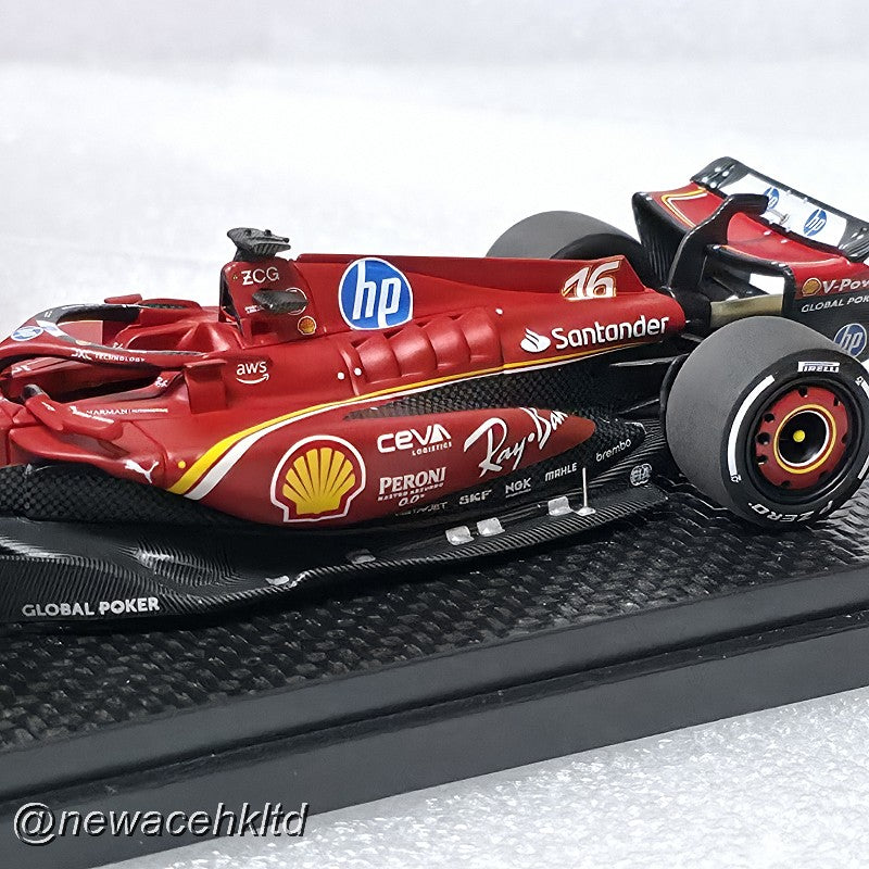 Ferrari SF24 FORMULA 1 UNITED STATES Gp Austin 2024 Leclerc Winner # BBR MODEL 1/43 #BBRC312A