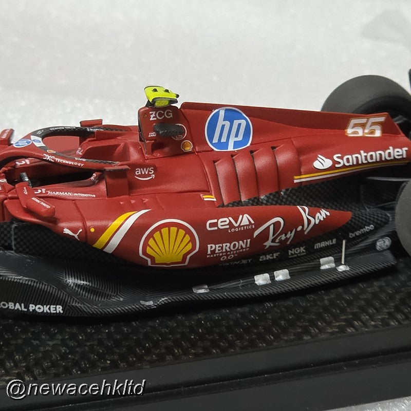 Ferrari SF24 FORMULA 1 MEXICO CITY GP 2024 Sainz Winner # BBR MODEL 1/43 #BBRC313B