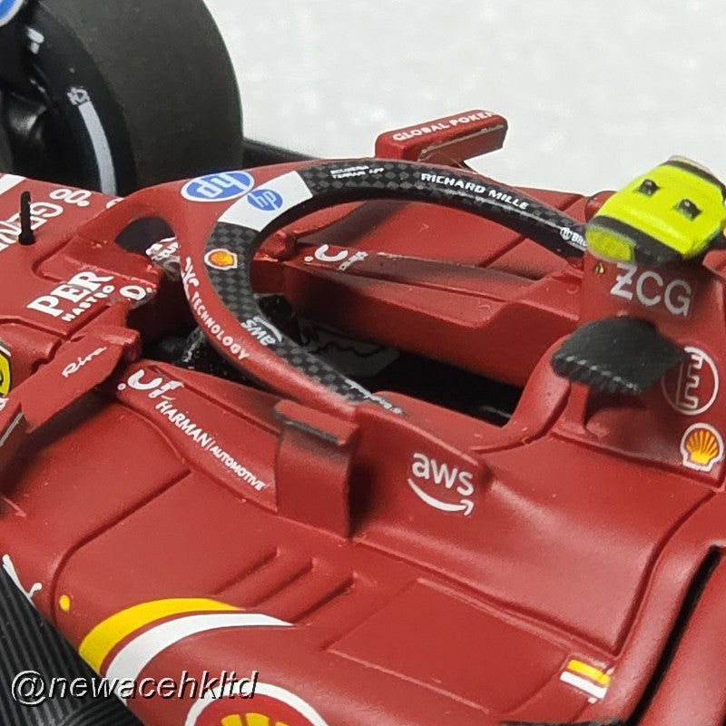 Ferrari SF24 FORMULA 1 MEXICO CITY GP 2024 Sainz Winner # BBR MODEL 1/43 #BBRC313B