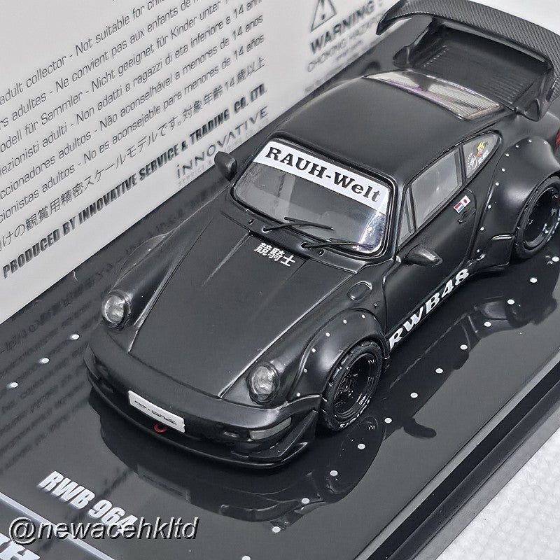 RWB 964 Black Matt # INNO 1/64 #IN64-RWB964-BM
