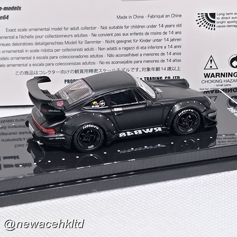 RWB 964 Black Matt # INNO 1/64 #IN64-RWB964-BM