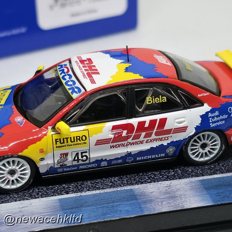 Audi A4 Quattro Super Tourenwagen Cup 1998 Frank Biela # TARMAC 1/64 #T64-077-98STW45