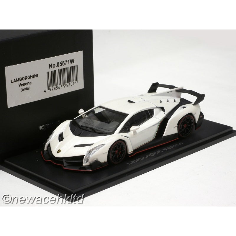 1/43 Kyosho Lamborghini Veneno - White [05571W]