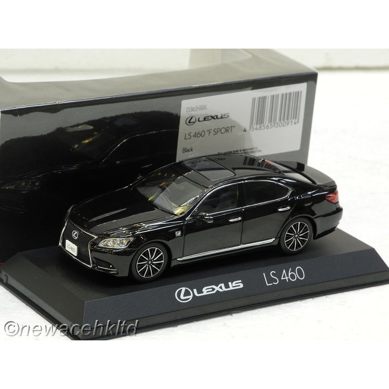 1/43 Kyosho Lexus LS460 F Sport - Black [03659BK]