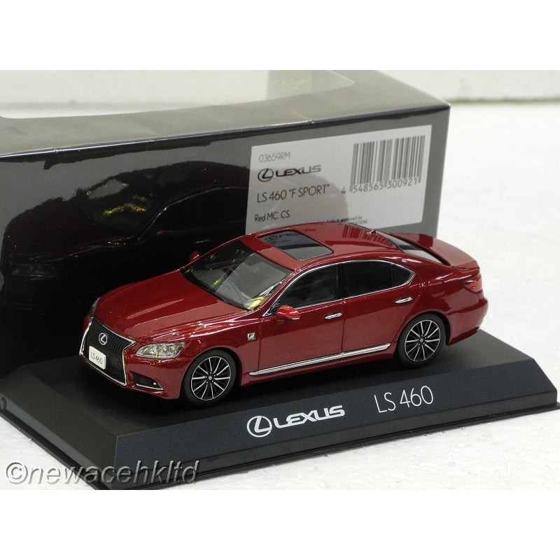 1/43 Kyosho Lexus LS460 F Sport - Red MC CS [03659RM]
