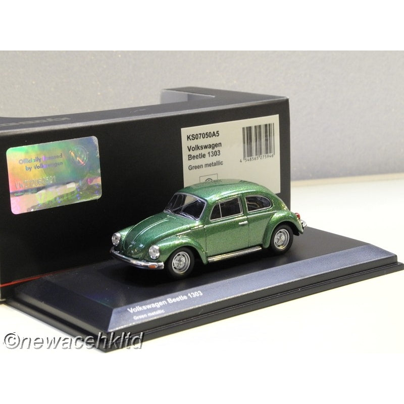 1/64 Kyosho Volkswagen Beetle 1303 - Green Metallic [KS07050A5]
