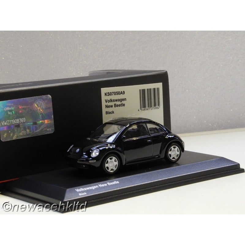 1/64 Kyosho Volkswagen New Beetle - Black [KS07050A9]
