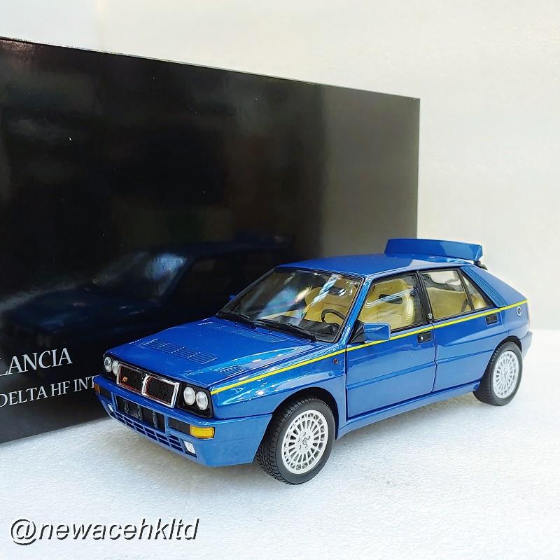 1/18 Kyosho Lancia Delta HF Integrale Evo II Blue Lagos - Blue Metallic [08343BL]