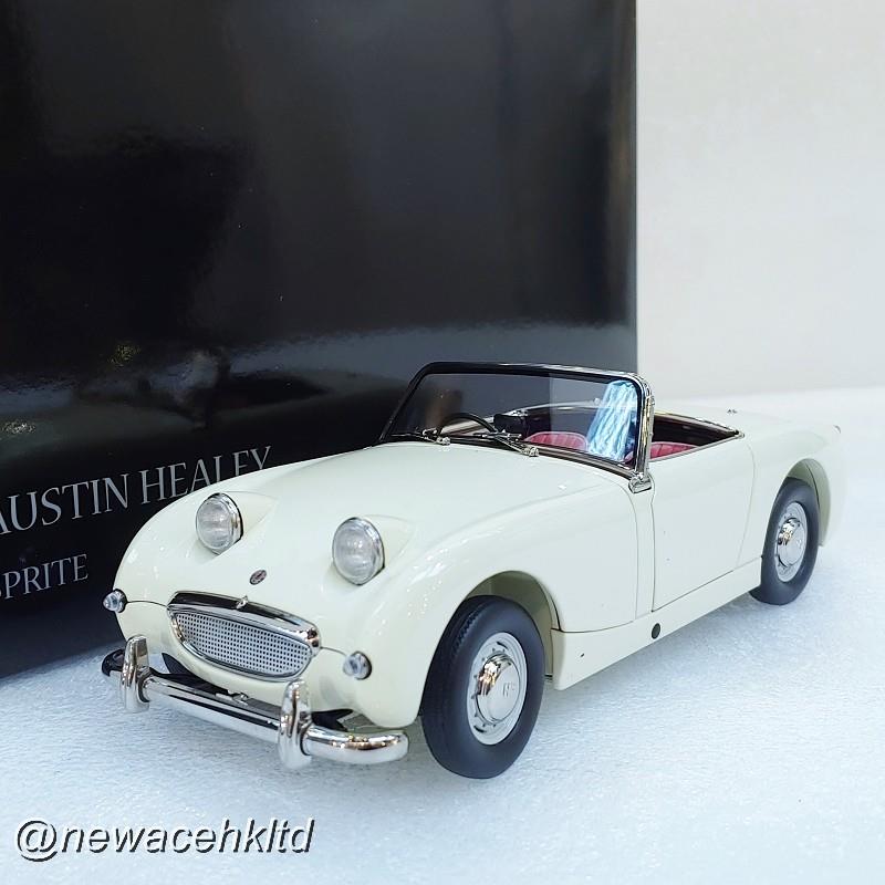 1/18 Kyosho Austin Healey Sprite - Old English White [08953EW]