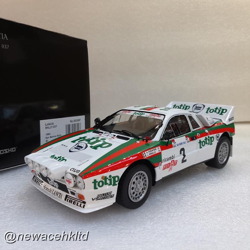 1/18 Kyosho Lancia Rally 037 #2 San Marino Rally (1984) [08306F]