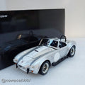 1/18 Kyosho Shelby Cobra 427 S/C - Silver / White [08047S]
