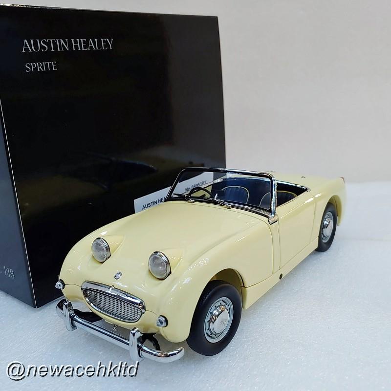 1/18 Kyosho Austin Healey Sprite - Primrose Yellow [08953PY]