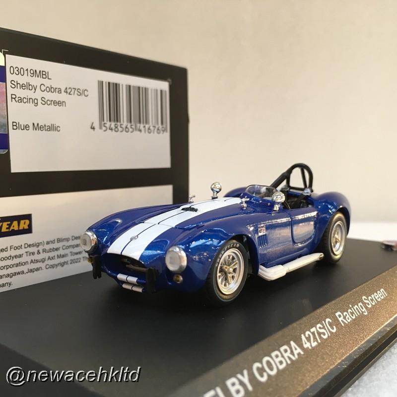 1/43 Kyosho Shelby Cobra 427 S/C Spider Racing Screen (1965) [03019MBL]