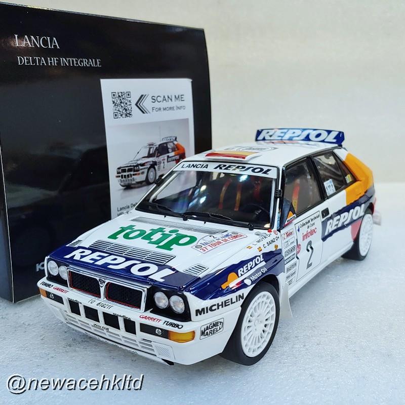 1/18 Kyosho Lancia Delta HF Integrale Evoluzione #2 Tour de Corse (1993) [08348J]