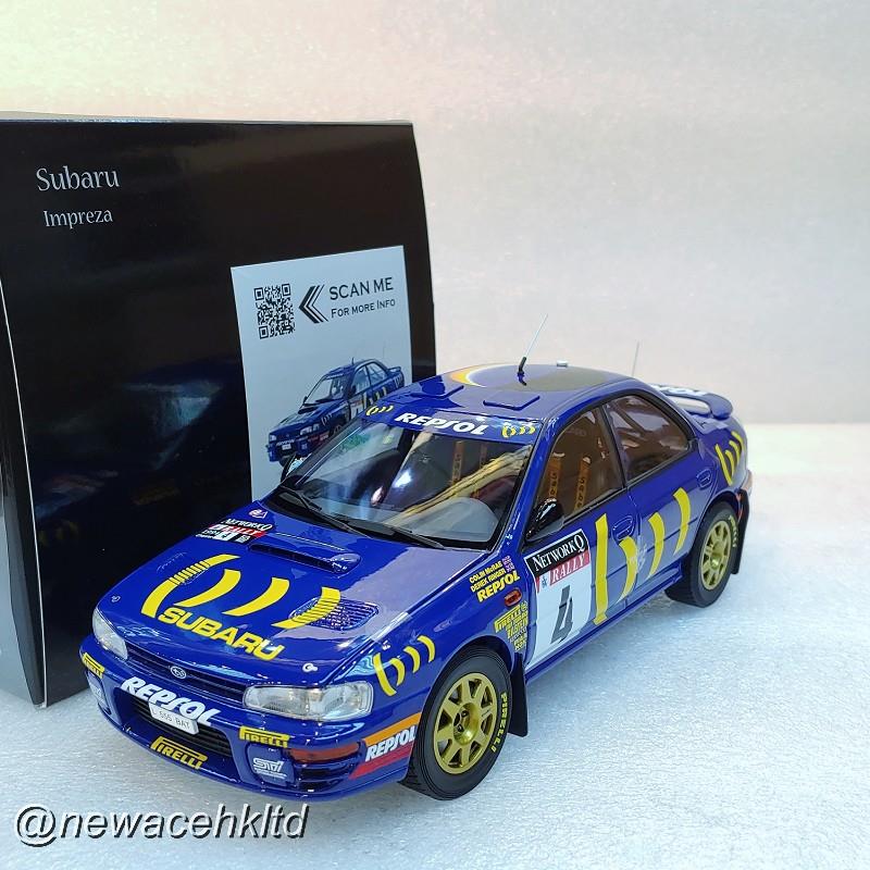 1/18 Kyosho Subaru Impreza #4 RAC Rally (1994) [08962A]