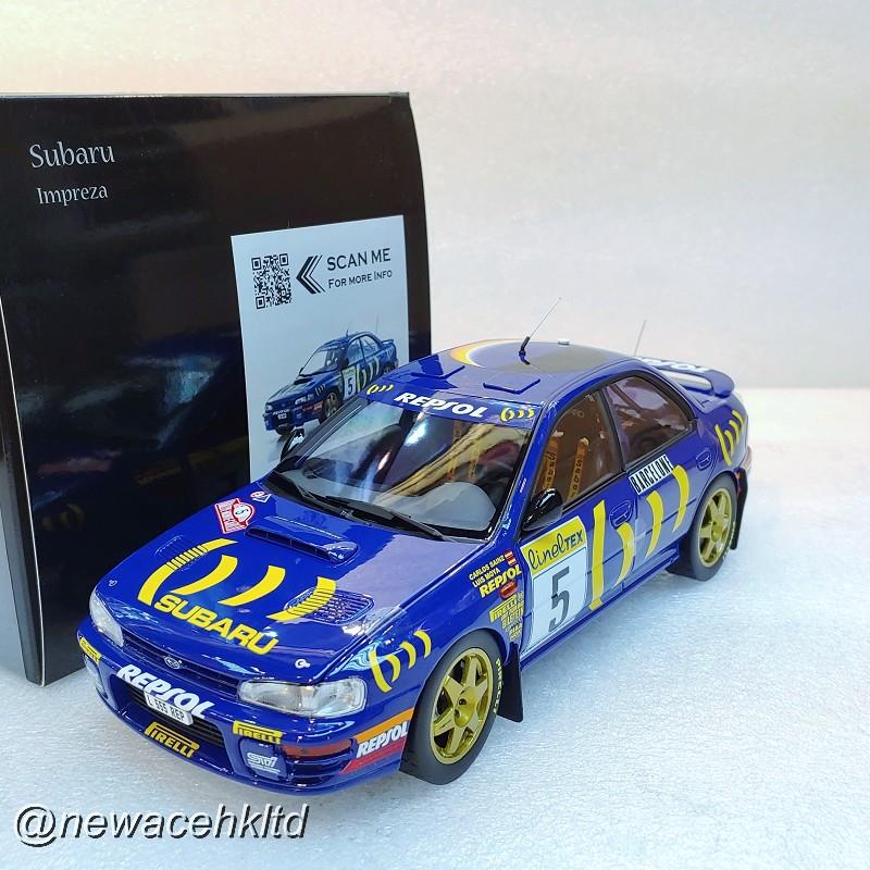 1/18 Kyosho Subaru Impreza #5 Monte-Carlo Rally (1995) [08962B]