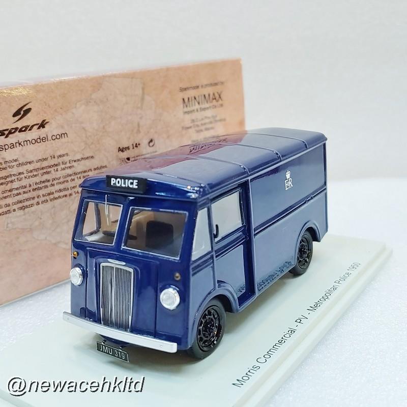 1/43 Morris Commercial PV Metropolitan Police 1950