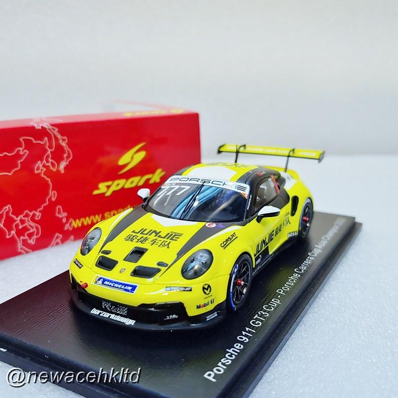 1/43 Porsche 911 Gt3 Cup No.777 Porsche Carrera Cup Asia Champion 2022 Leo Ye