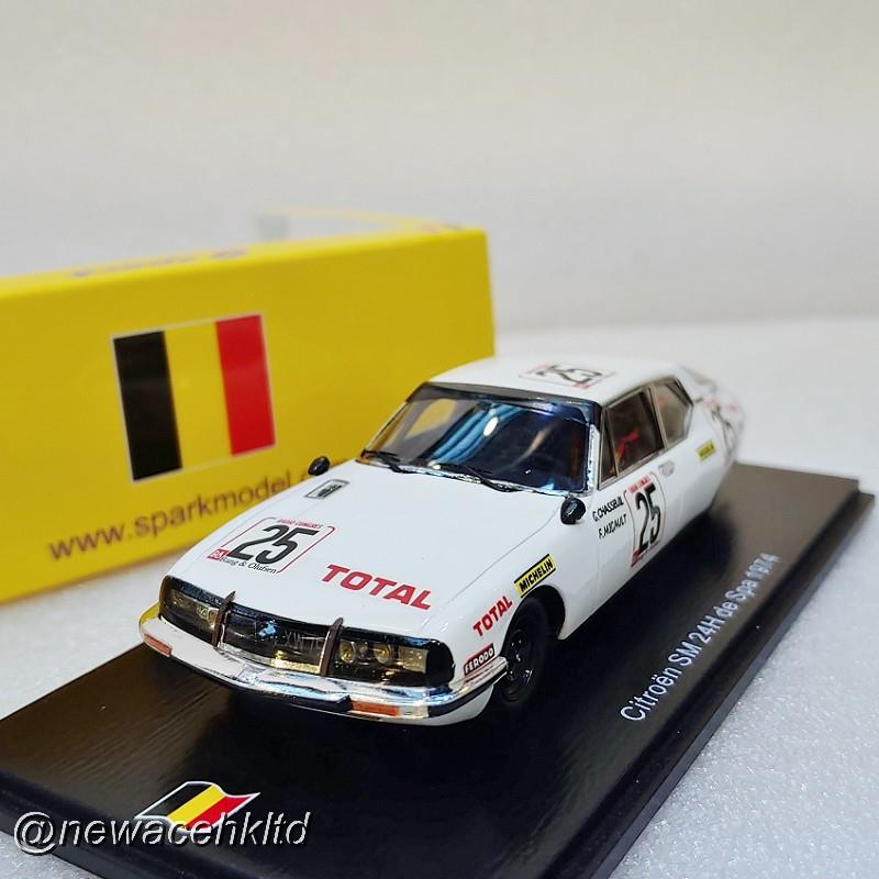 1/43 Citroen Sm No.25 24H De Spa 1974 G. Chasseuil - F. Migault