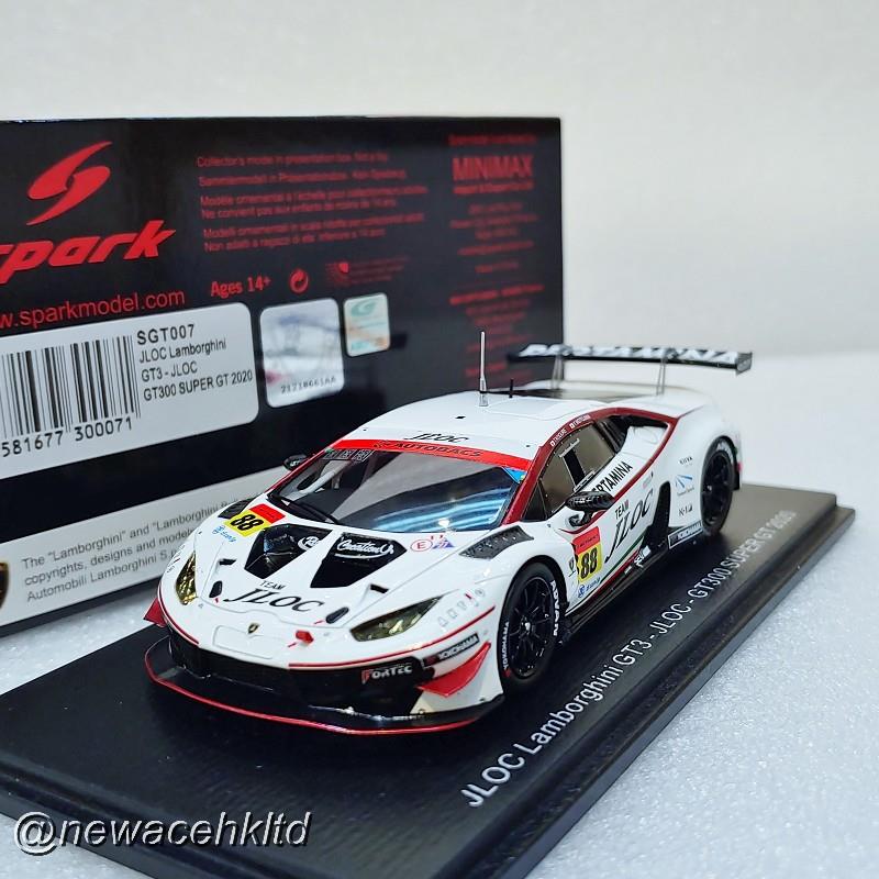 1/43 JLOC Lamborghini GT3 No.88 JLOC GT300 SUPER GT 2020 Takashi Kogure - Andre Couto