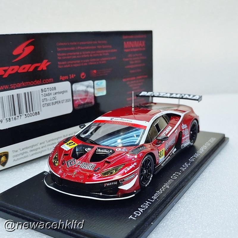 1/43 T-Dash Lamborghini Gt3 No.87 Jloc Gt300 Super Gt 2020