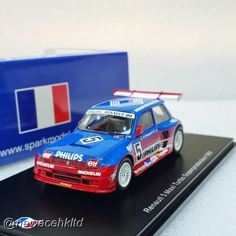 1/43 Renault 5 Maxi Turbo Superproduction No.5 1987 Jean-Louis Bousquet