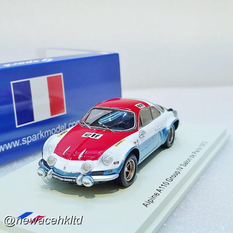 Alpine A110 Group Iv Salon De Paris 1972