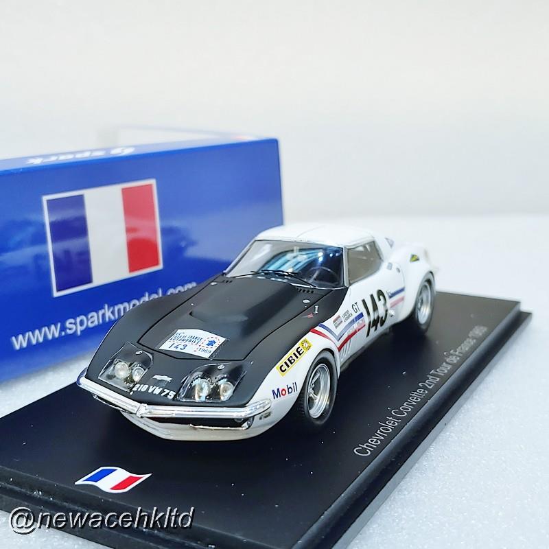 Chevrolet Corvette C3 No.143 2Nd Tour De France Automobile 1969 H.Greder - A.Vigneron