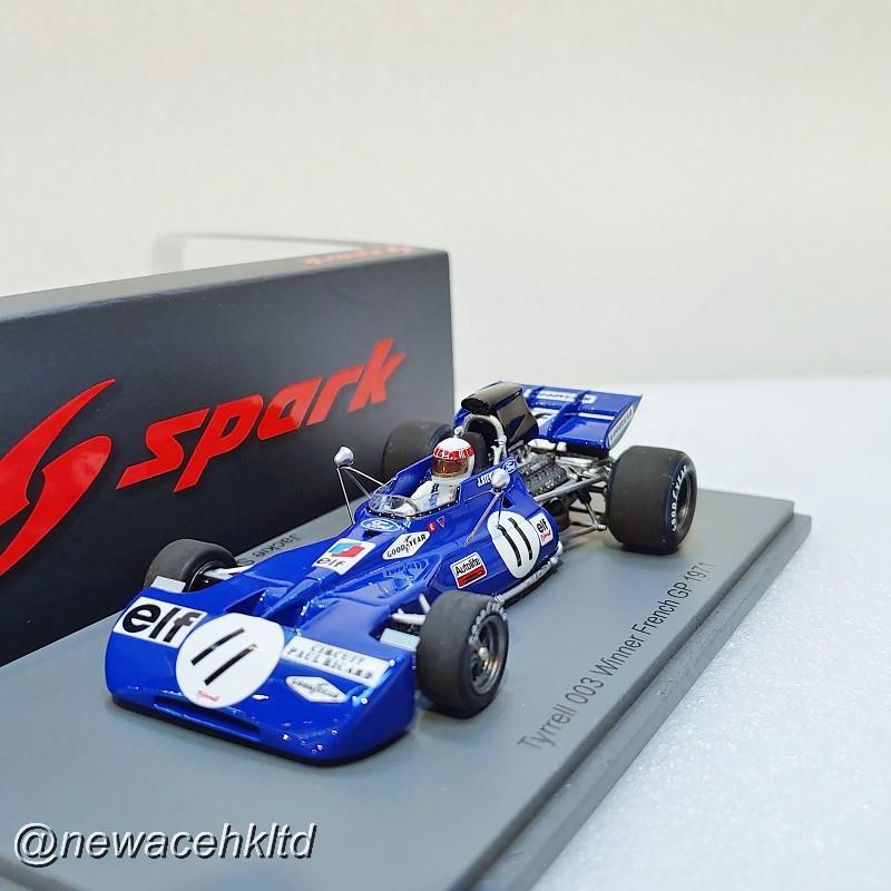 Tyrrell 003 No.11 Winner French Gp 1971 Jackie Stewart