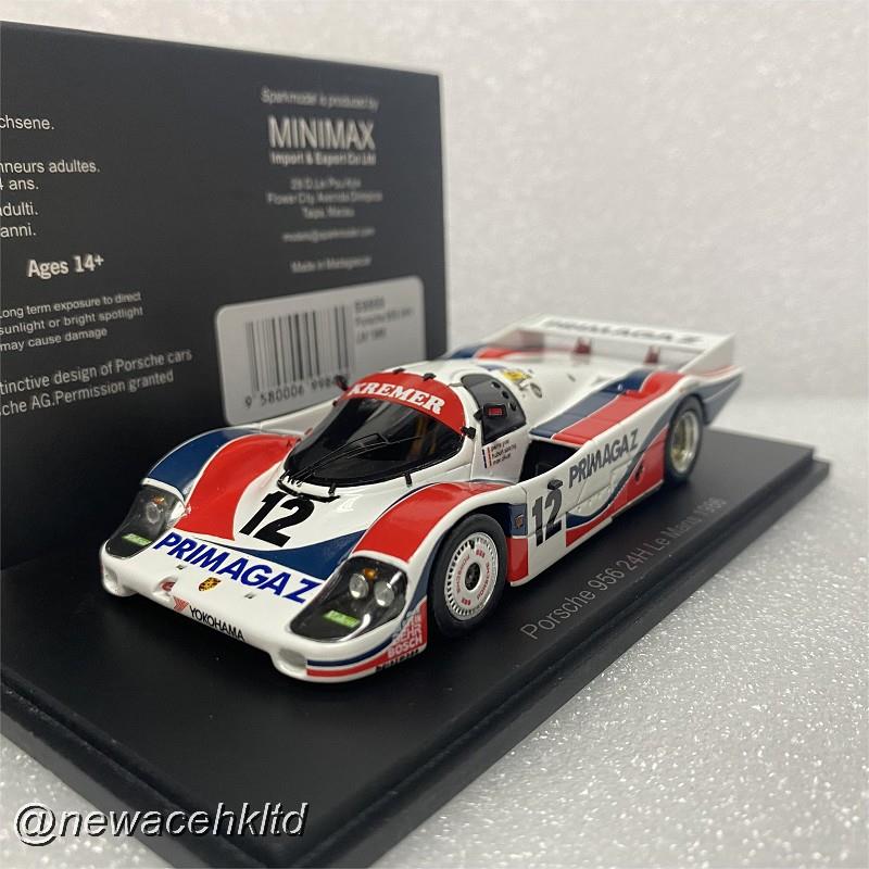 Porsche 956 No.12 24H Le Mans 1986 P. Yver - H. Striebig - M. Cohen-Olivar