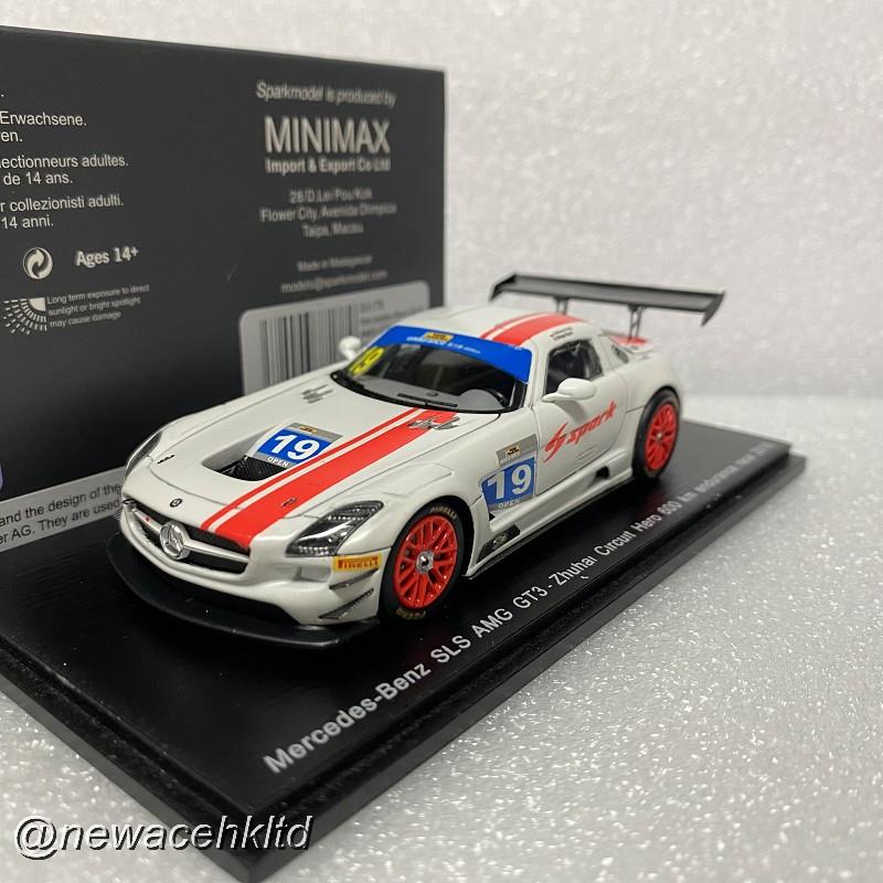 Mercedes-Benz Sls Amg Gt3 No.19 Zhuhai Circuit Hero 600Km Endurance Race 2018