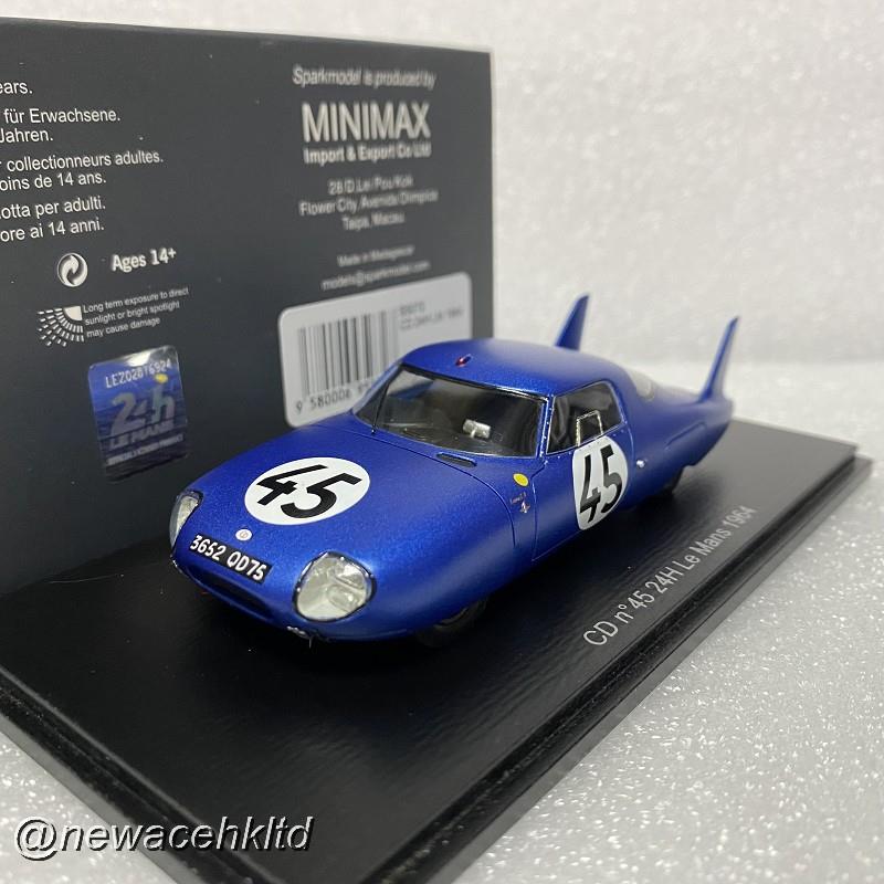 Cd No.45 24H Le Mans 1964 P. Lelong - G. Verrier