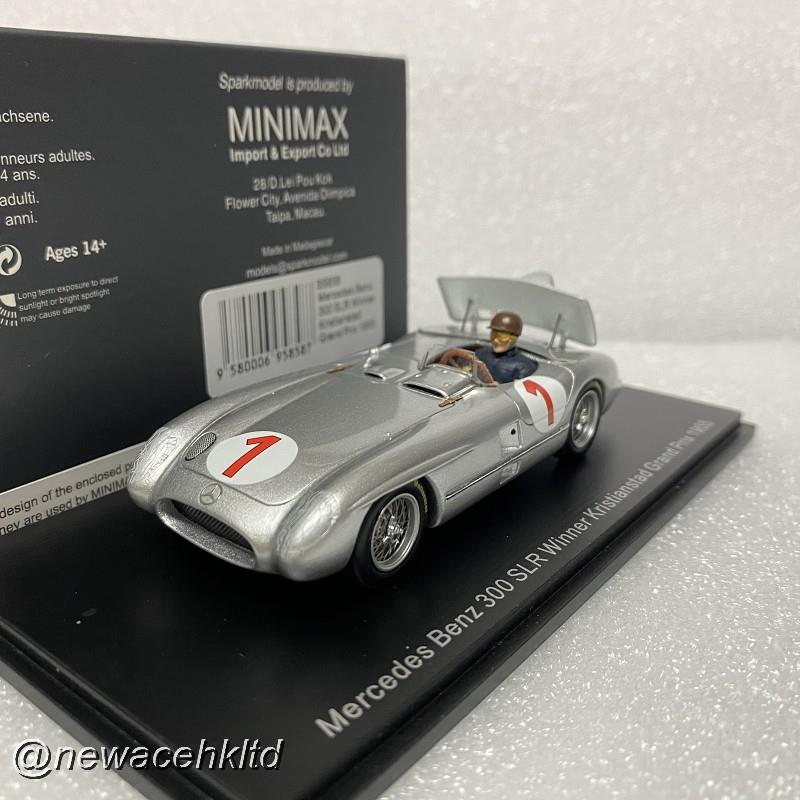Mercedes Benz 300 Slr No.1 Winner Kristianstad Grand Prix 1955 Juan Manuel Fangio
