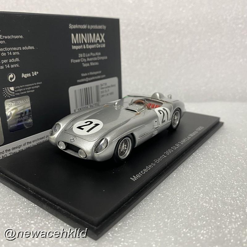 Mercedes-Benz 300 Slr No.21 24H Le Mans 1955