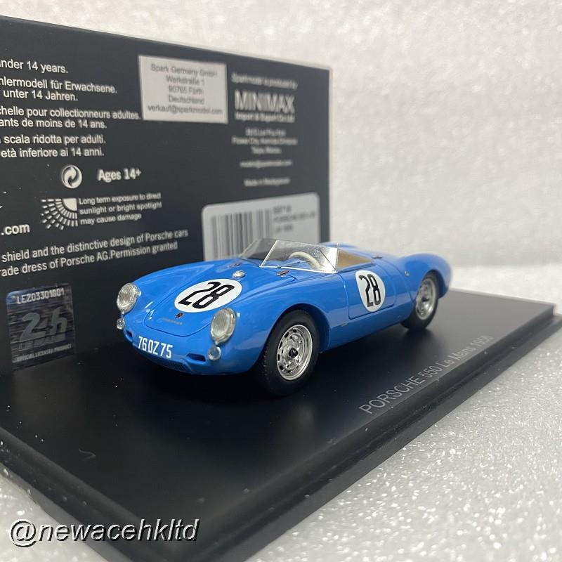 Porsche 550 No.28 24H Le Mans 1956 C. Storez - H. Polenski