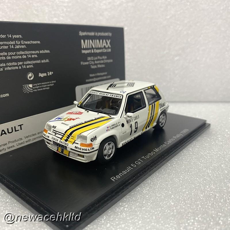 Renault 5 Gt Turbo No.19 Monte Carlo Rally 1989