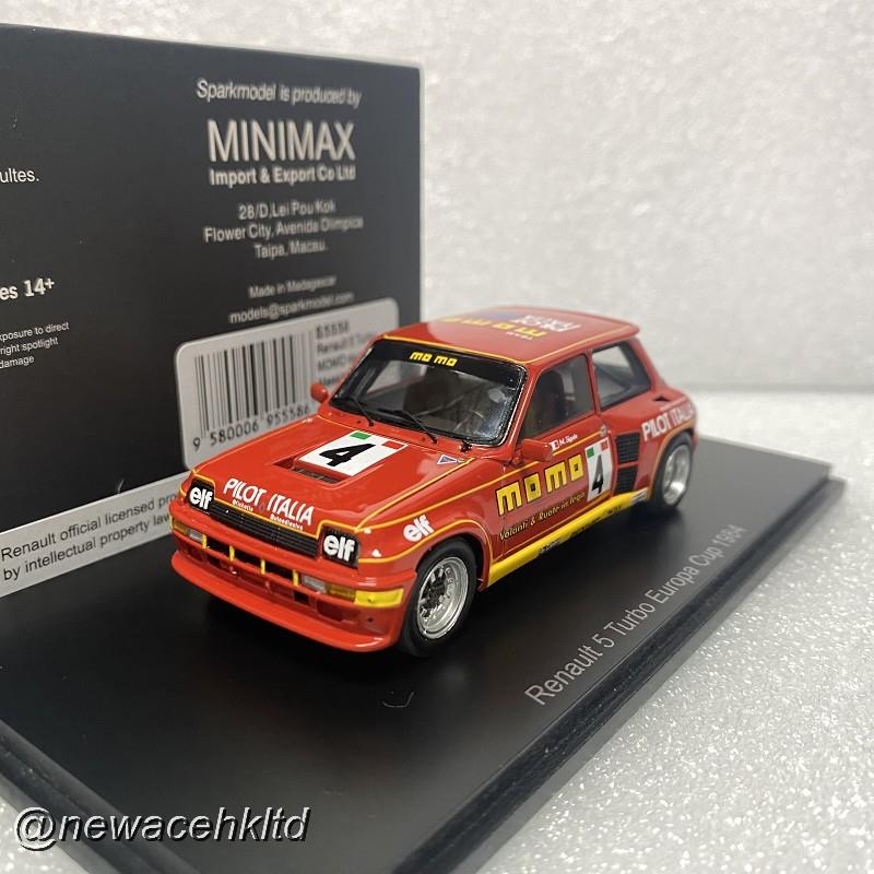 Renault 5 Turbo N.4 5Th Europa Cup 1984 Massimo Sigala