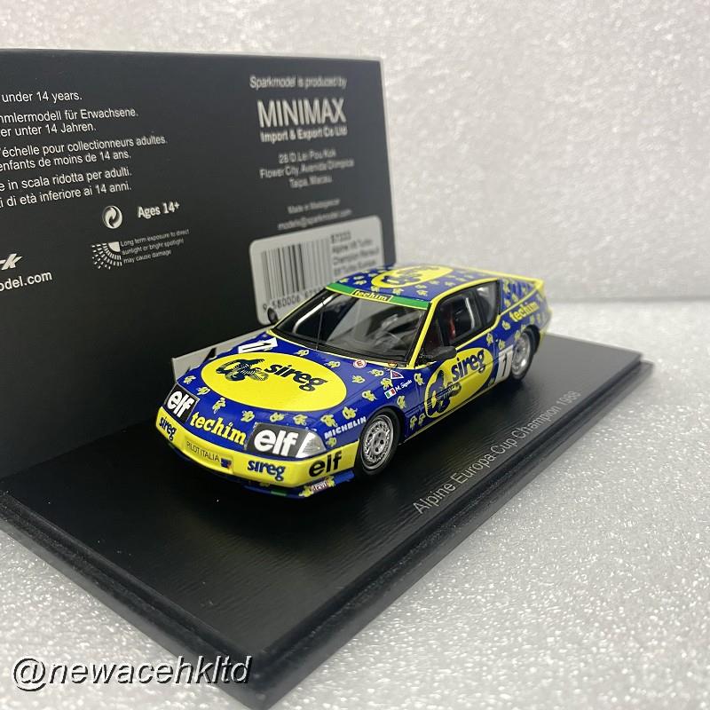Alpine V6 Turbo No.1 Champion Renault Elf Turbo Europa Cup 1988