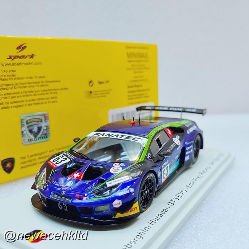 Lamborghini Huracan Gt3 Evo No.63 Emil Frey Racing 24H Spa 2022