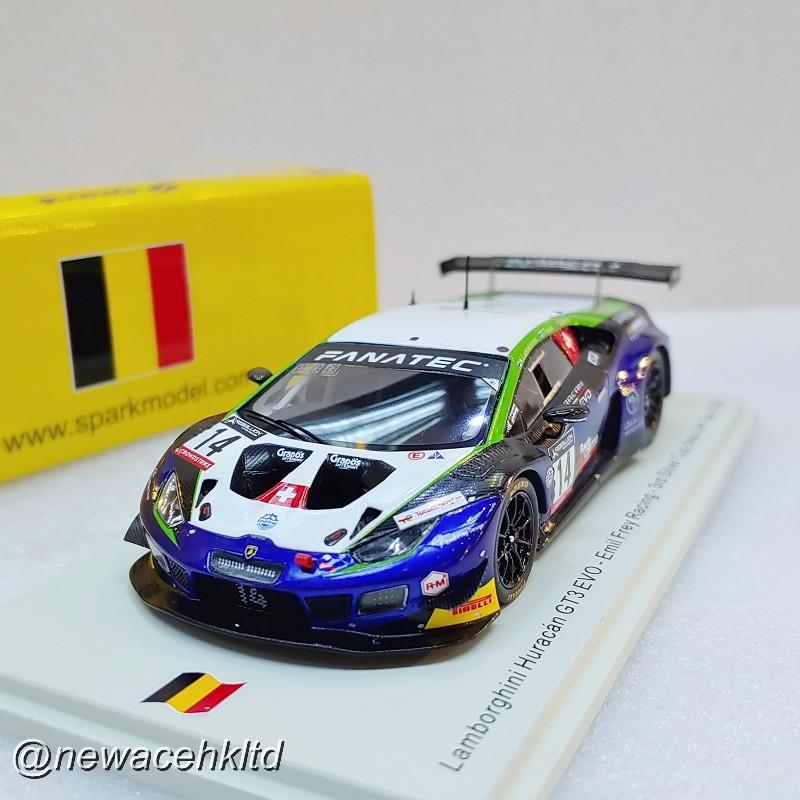 Lamborghini Huracan Gt3 Evo No.14 Emil Frey Racing 3Rd Silver Cup Class 24H Spa 2022