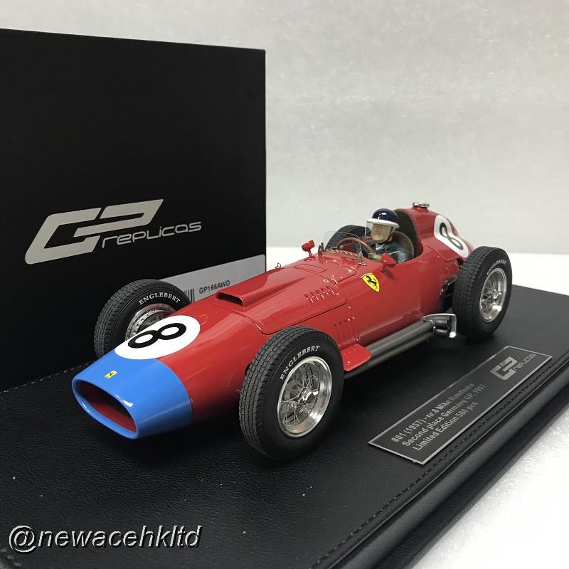 Ferrari 801 Mike Hawthorn 2Nd Place Germany Gp, Nurburgring 1957-With Driver