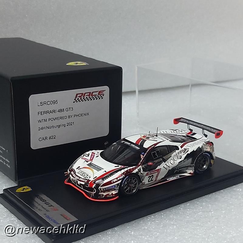 Ferrari 488 Gt3 Evo No.22 Wtm Powered By Phoenix 24H Nurburgring 2021