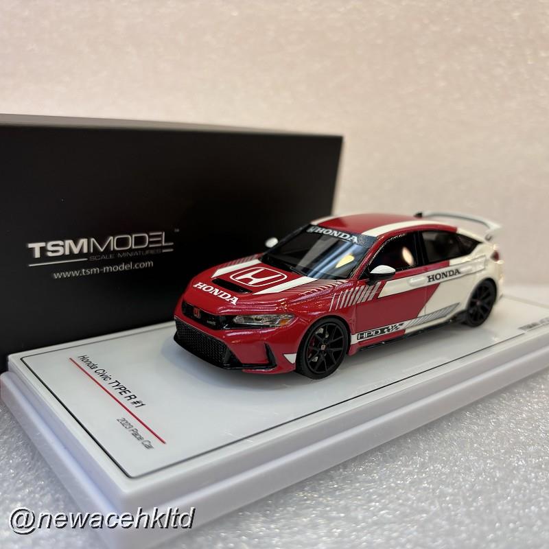 Honda Civic Type R No.1 2023 Pace Car Red