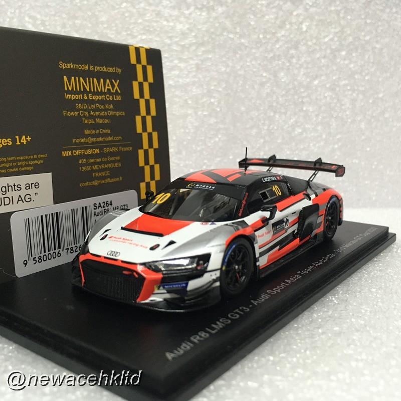 Audi R8 Lms Gt3 No.10 Audi Sport Asia Team Absolute 2Nd Macau Gt Cup 2022